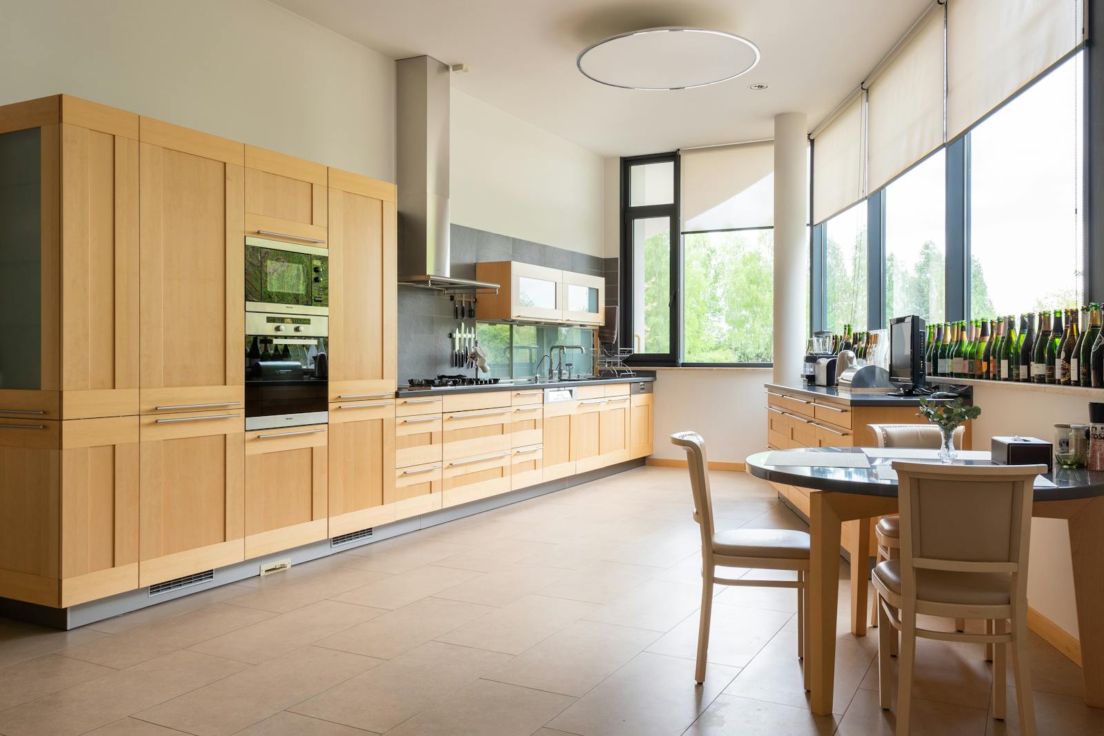 Interior of a modern kitchen with natural light and clean styling, representing a simple reset that makes the space feel bigger, cleaner, and smarter.